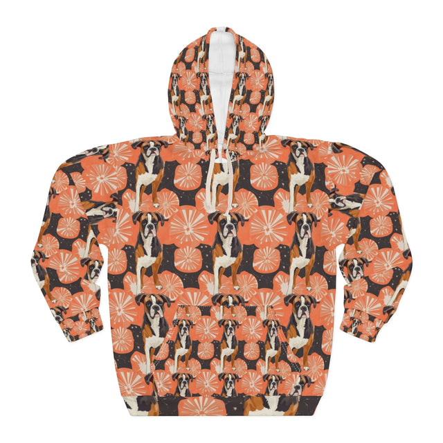 Persimmon Pop Boxers Hoodie