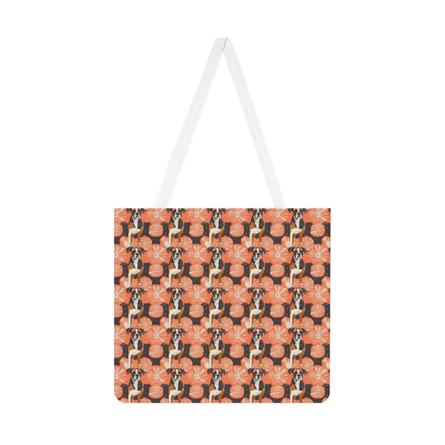 Persimmon Pop Boxers Tote Bag