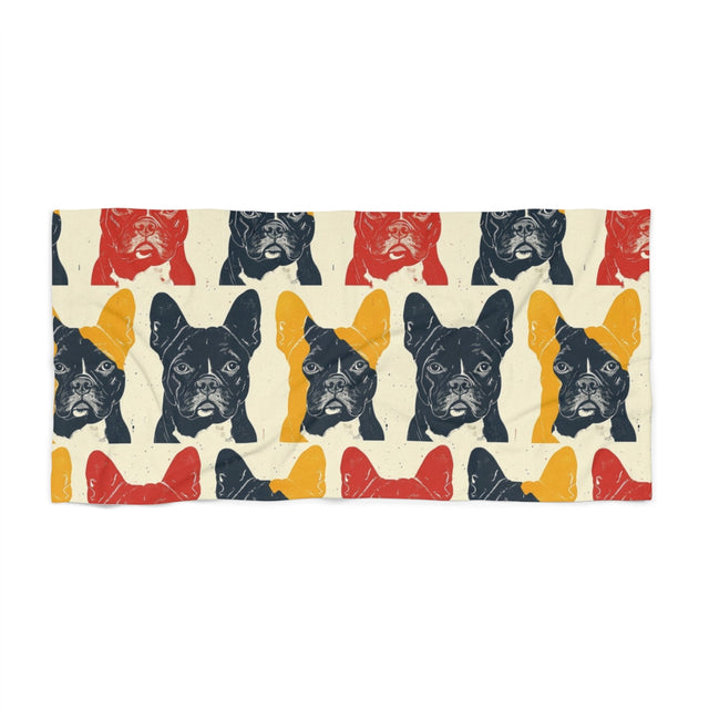 Pop Art Boxers Beach Towel