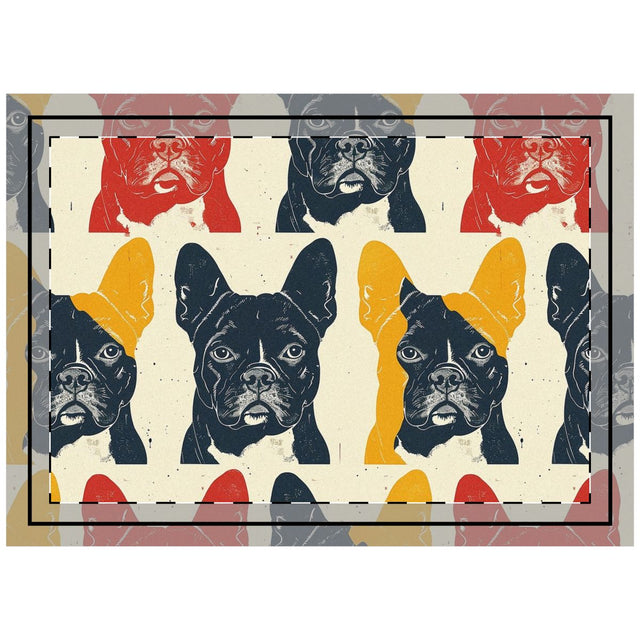 Pop Art Boxers Throw Pillow