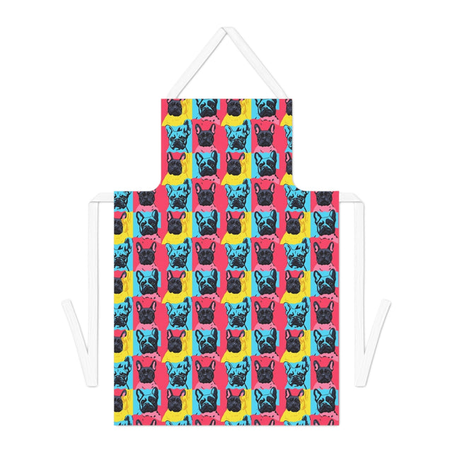 Pop Art Frenchies Apron