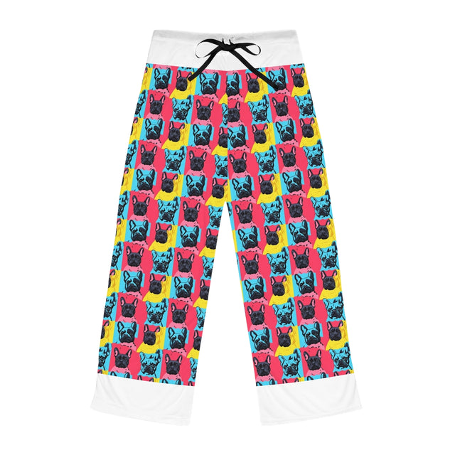 Pop Art Frenchies Pajama Pants