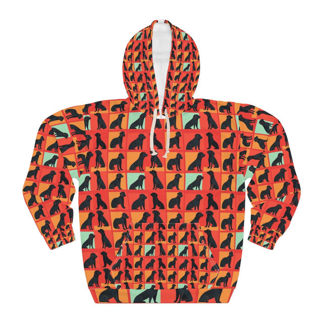 Pop Art Labrador Gallery Hoodie