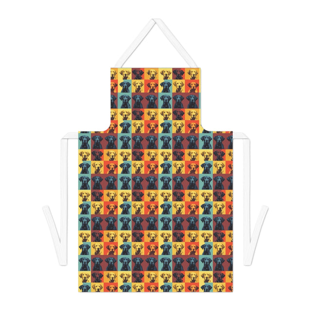 Pop Art Labrador Portraits Apron