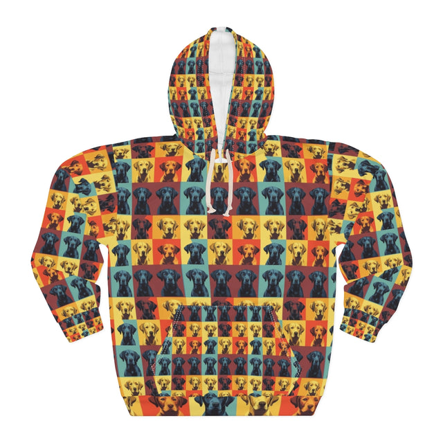 Pop Art Labrador Portraits Hoodie