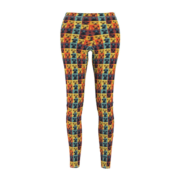 Pop Art Labrador Portraits Leggings