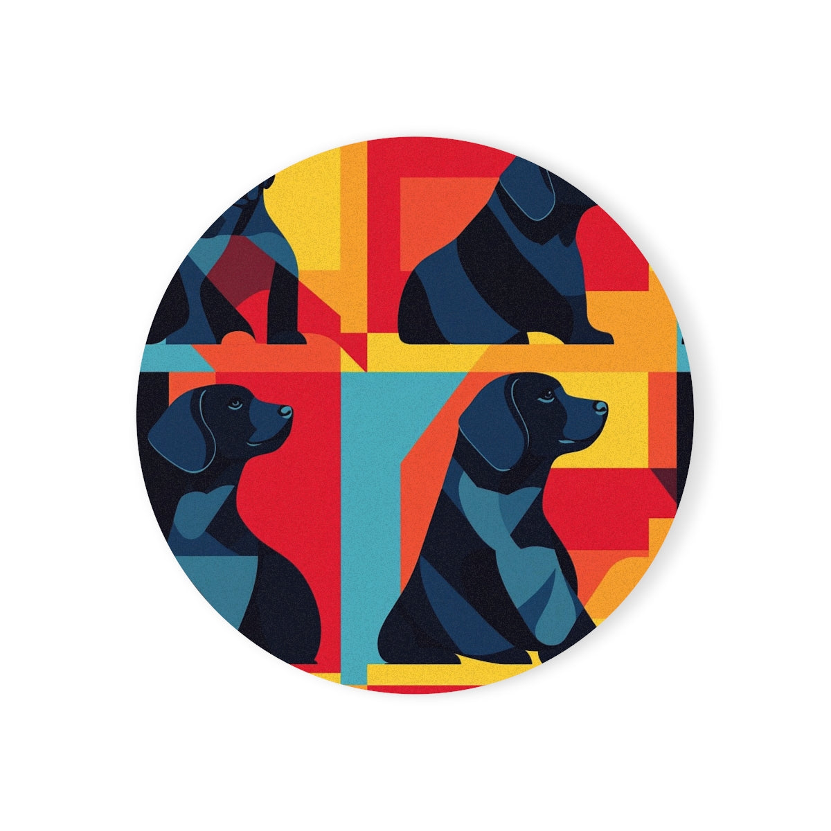 Pop Art Labradors Coasters