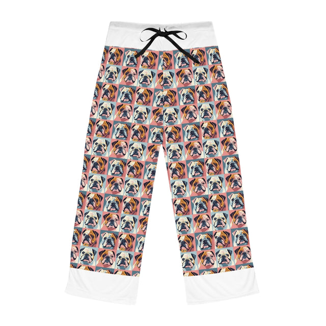 Pop Art Pug Gallery Pajama Pants