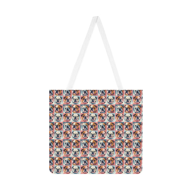 Pop Art Pug Gallery Tote Bag