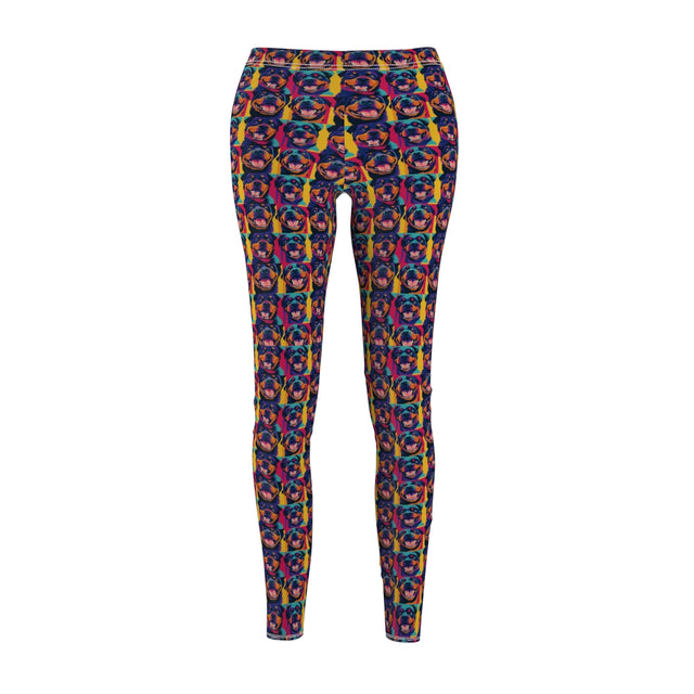 Pop Art Rottie Squad Leggings