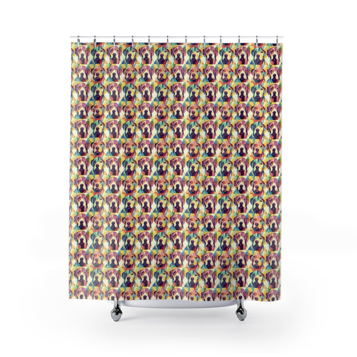 Prism Pups Kaleidoscope Shower Curtain