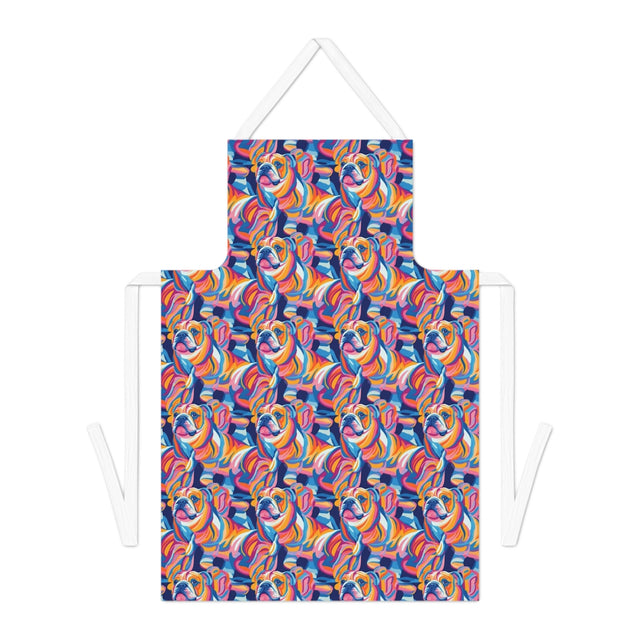Psychedelic Bulldog Dream Apron