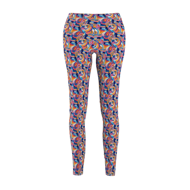 Psychedelic Bulldog Dream Leggings