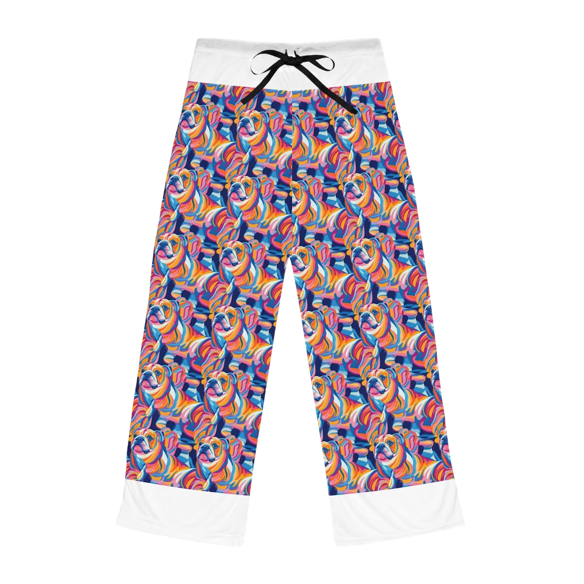Psychedelic Bulldog Dream Pajama Pants