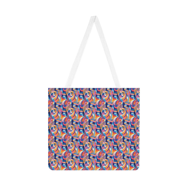 Psychedelic Bulldog Dream Tote Bag