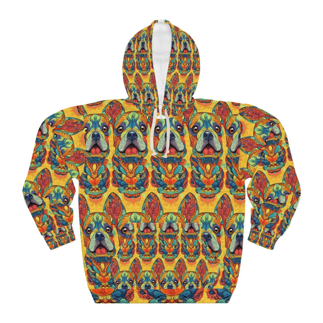Psychedelic Frenchie Fantasy Hoodie