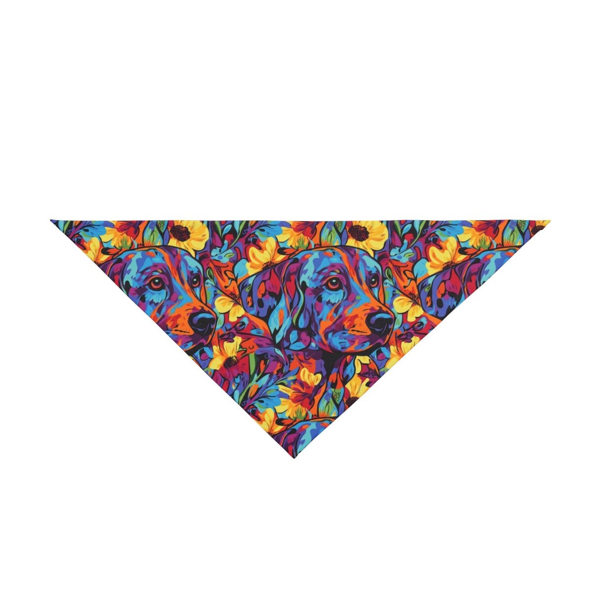 Psychedelic Garden Labrador Pet Bandana