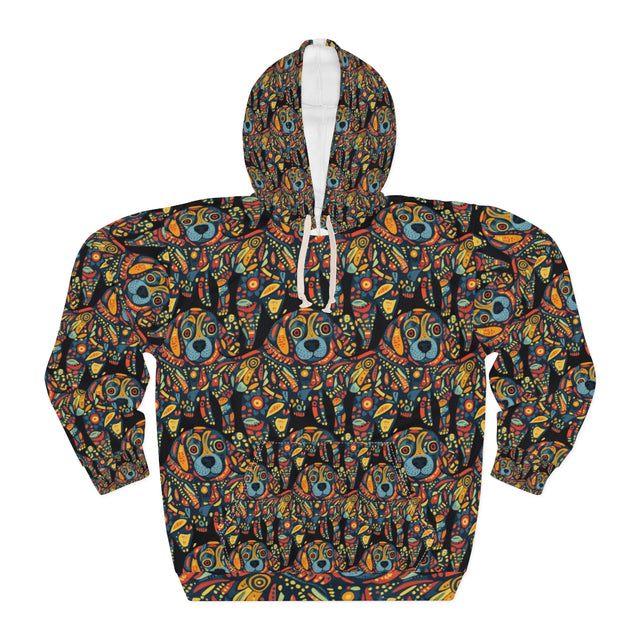 Psychedelic Pup Kaleidoscope Hoodie