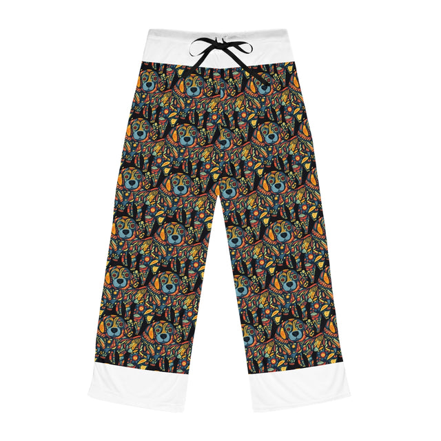 Psychedelic Pup Kaleidoscope Pajama Pants
