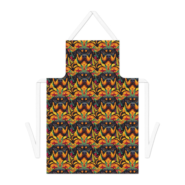 Psychedelic Rottweiler Dreams Apron