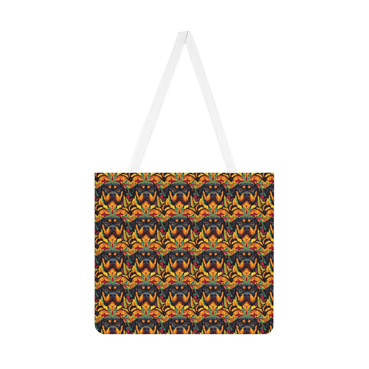 Psychedelic Rottweiler Dreams Tote Bag