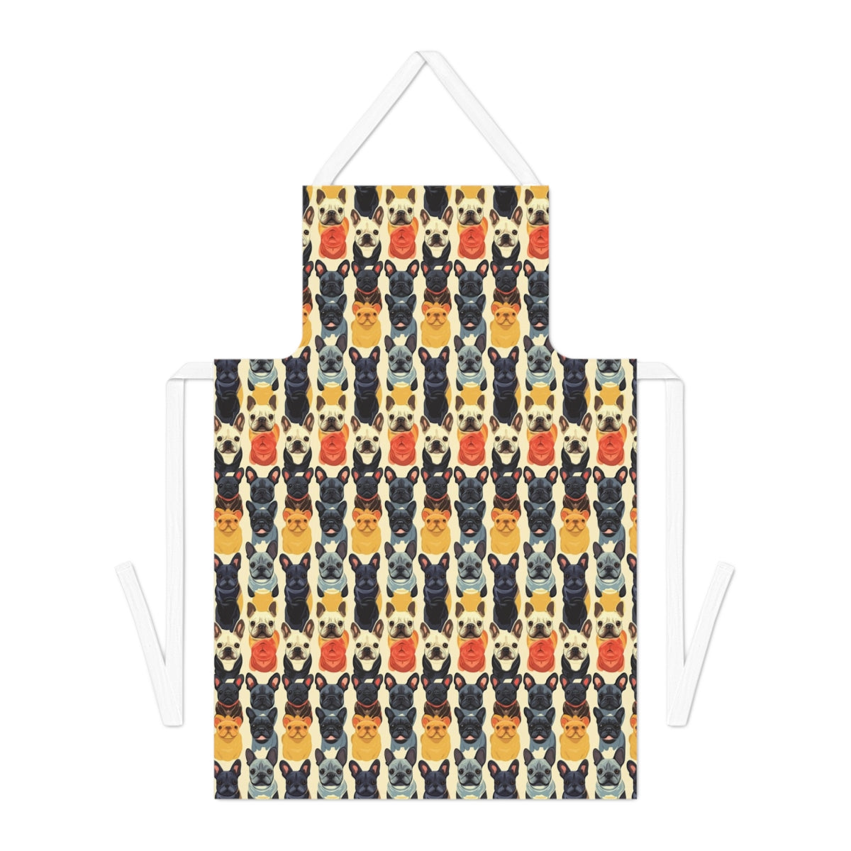 Rainbow Frenchie Parade Apron