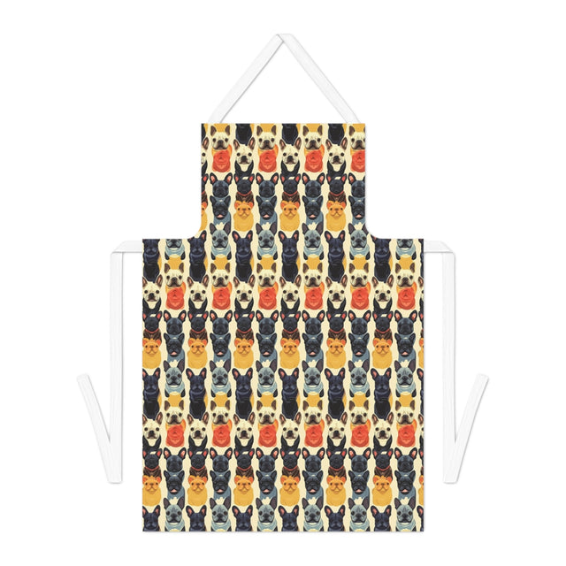 Rainbow Frenchie Parade Apron