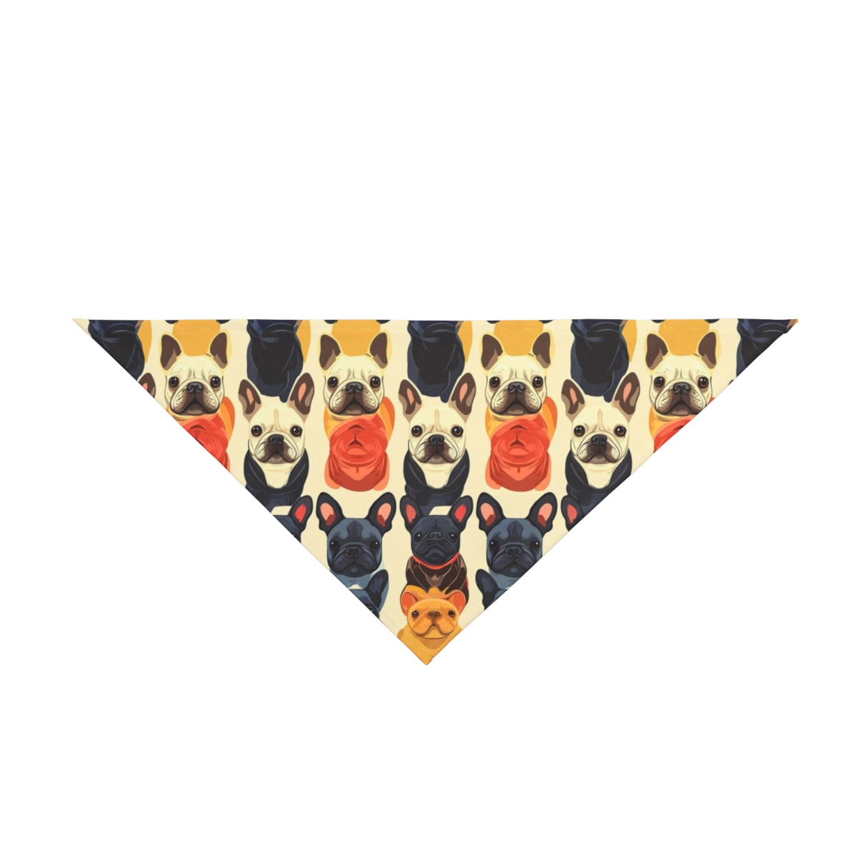 Rainbow Frenchie Parade Pet Bandana