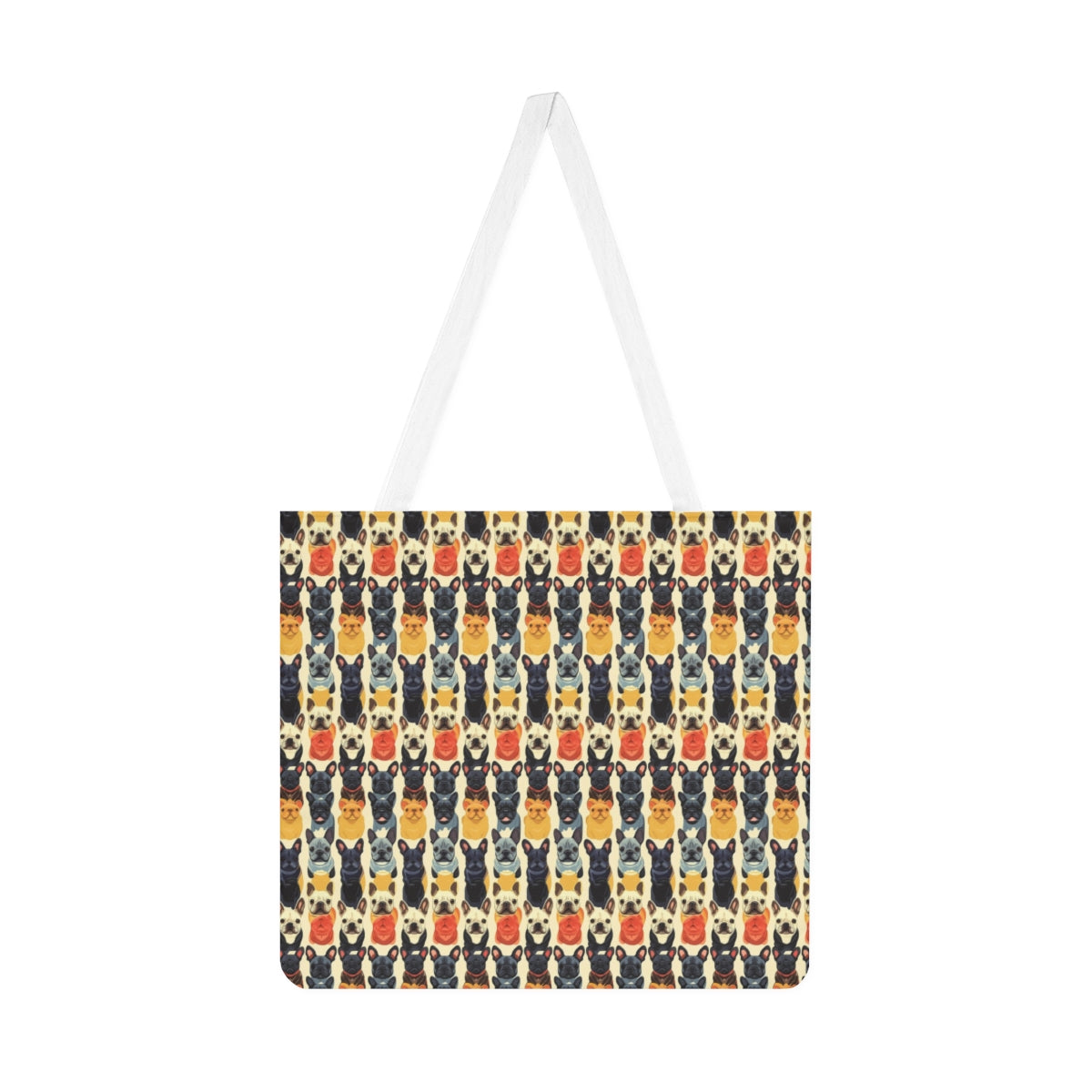 Rainbow Frenchie Parade Tote Bag