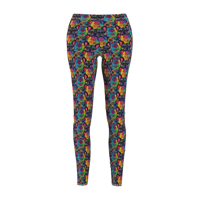 Rainbow Kaleidoscope Frenchies Leggings