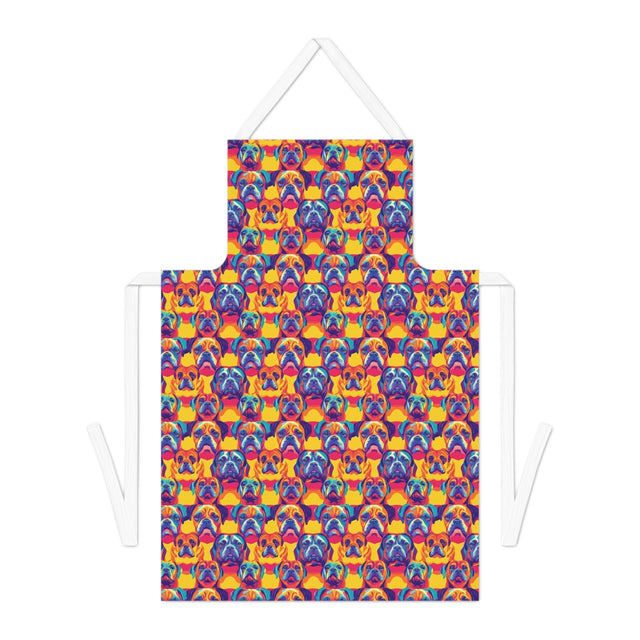 Rainbow Neon Boxers Apron