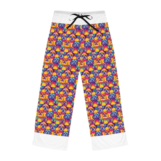 Rainbow Neon Boxers Pajama Pants