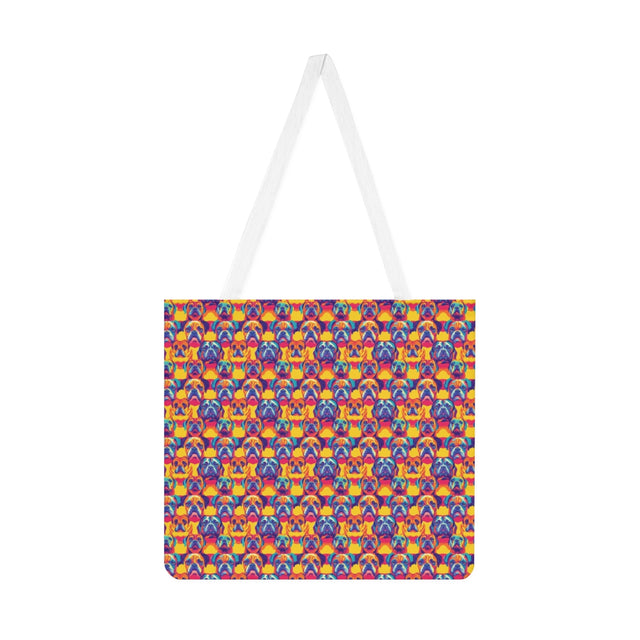 Rainbow Neon Boxers Tote Bag