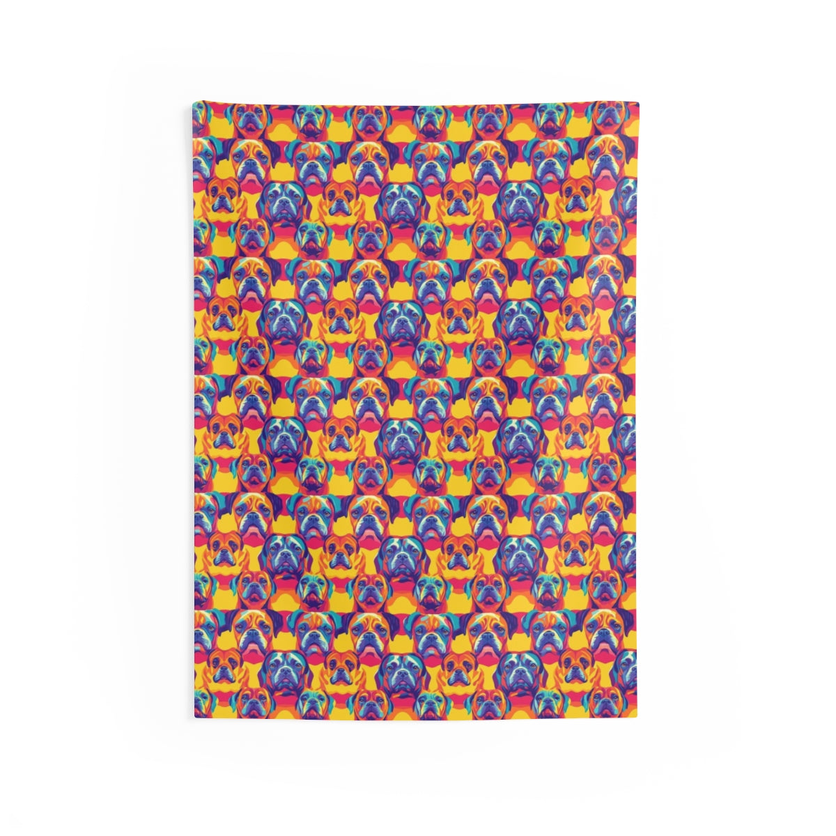 Rainbow Neon Boxers Wall Tapestry