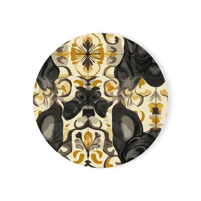 Regal Baroque Frenchies Coasters
