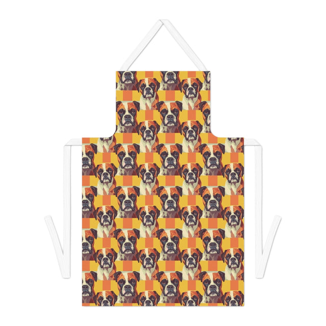 Retro Boxer Boulevard Apron