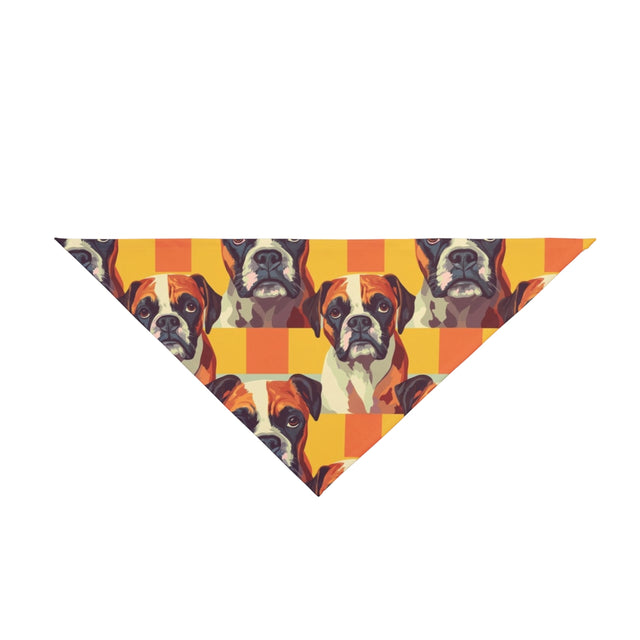 Retro Boxer Boulevard Pet Bandana