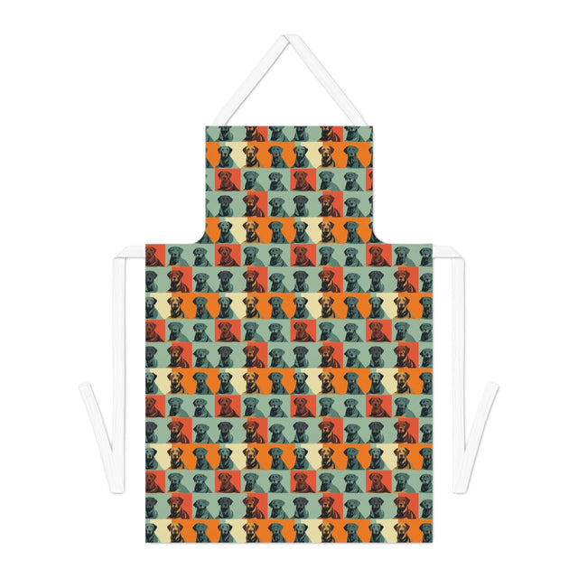Retro Pop Labradors Apron