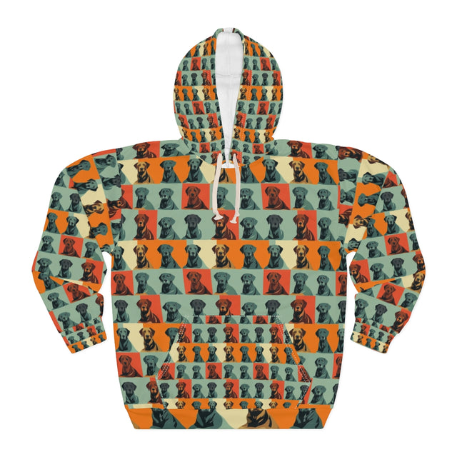 Retro Pop Labradors Hoodie