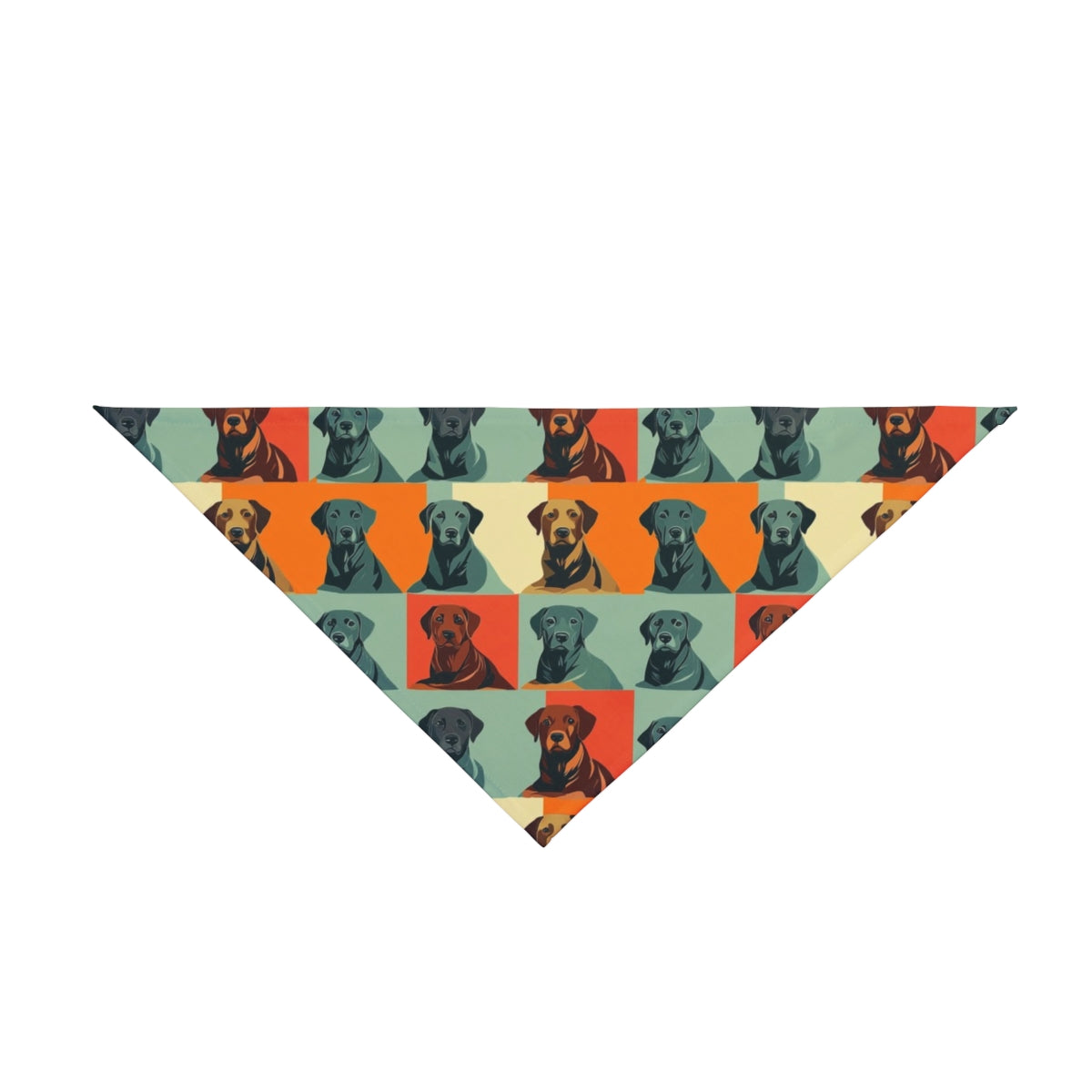 Retro Pop Labradors Pet Bandana