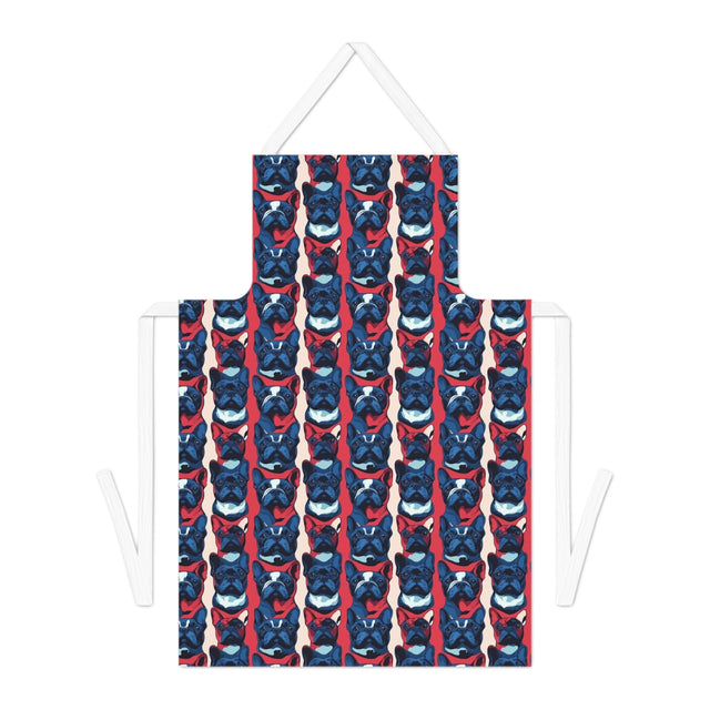Revolutionary French Blues Apron