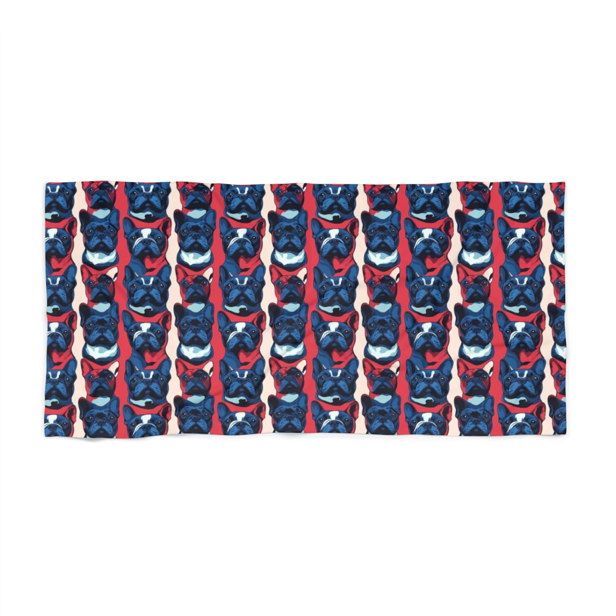 Revolutionary French Blues Beach Towel