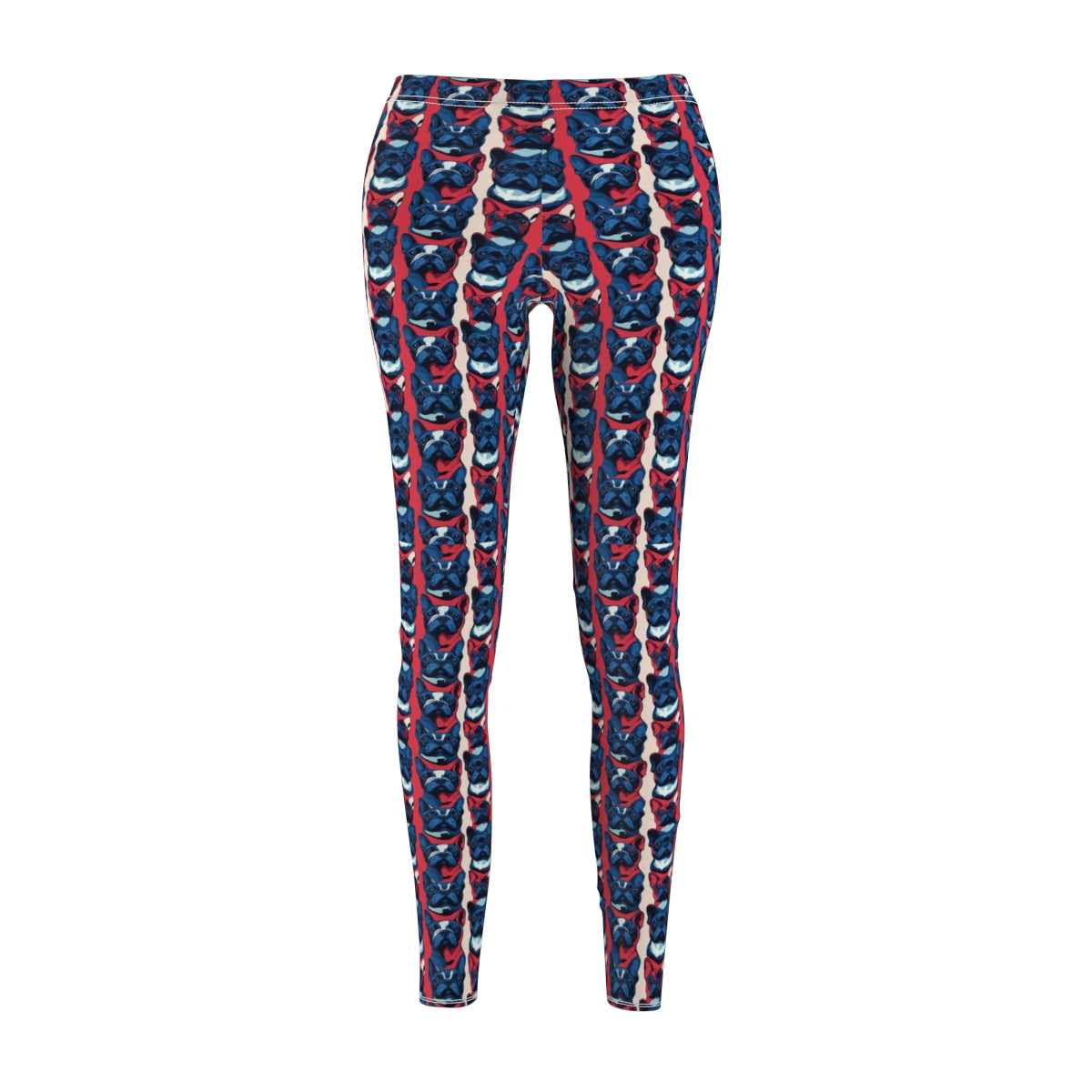 Revolutionary French Blues Leggings