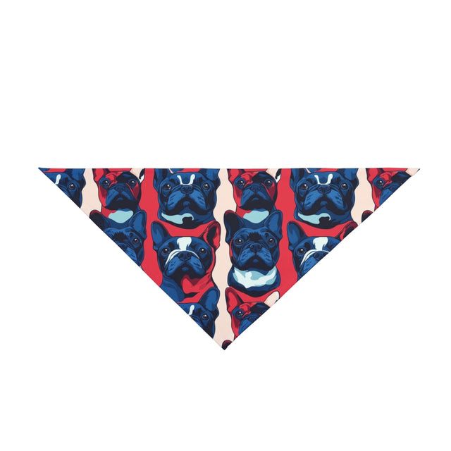 Revolutionary French Blues Pet Bandana