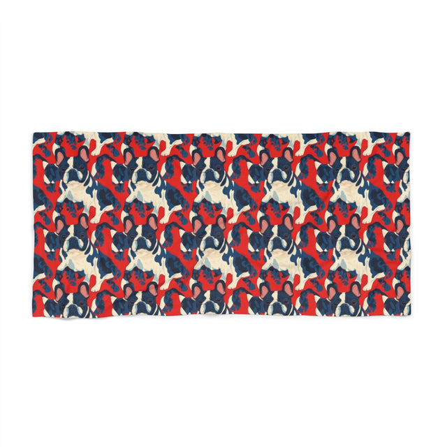 Revolutionary Frenchies Beach Towel