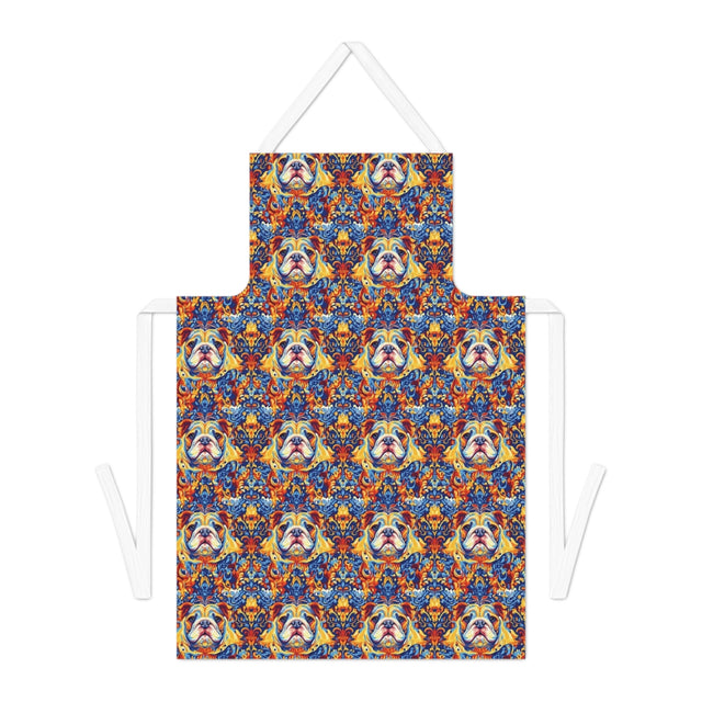 Royal Baroque Bulldog Apron