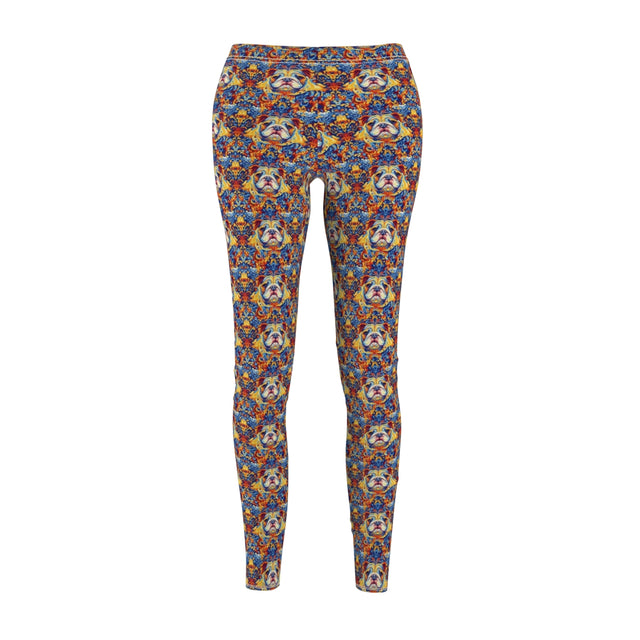 Royal Baroque Bulldog Leggings