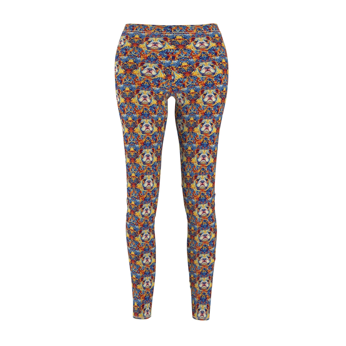 Royal Baroque Bulldog Leggings