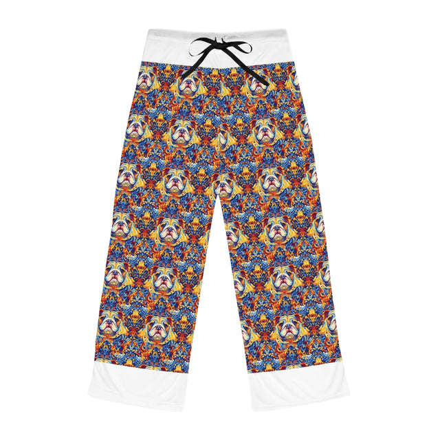 Royal Baroque Bulldog Pajama Pants
