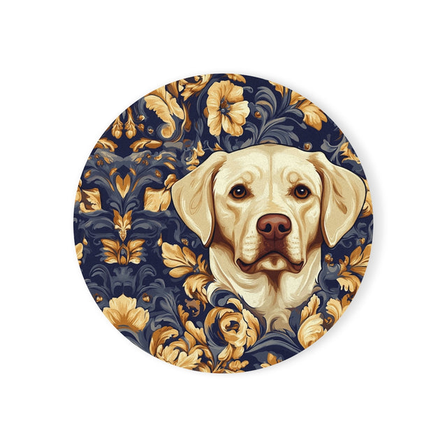 Royal Baroque Labrador Coasters